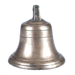 Bronze and silver alloy bell