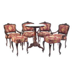 Rococo style furniture set 