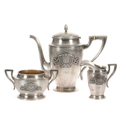 Silver coffee set