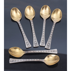 Silver spoons (6 pcs.)