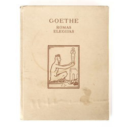 Book Goethe Roman elegy