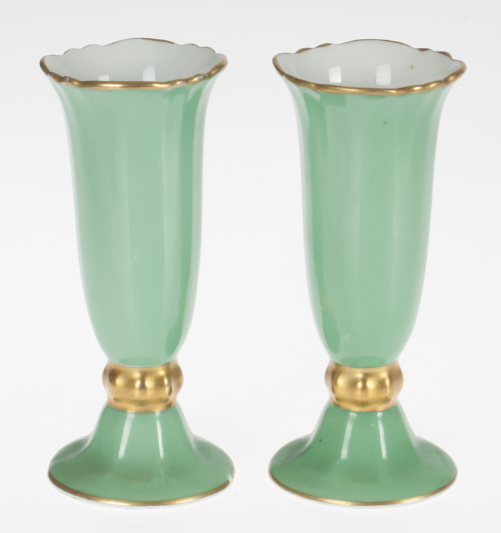 Pair of porcelain vases