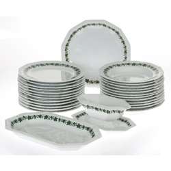 Porcelain dining set for 12 persons