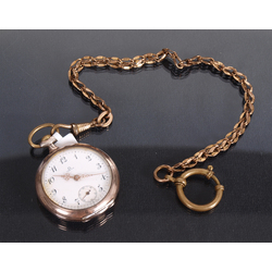 Silver pocket watch