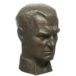 Bronze bust 
