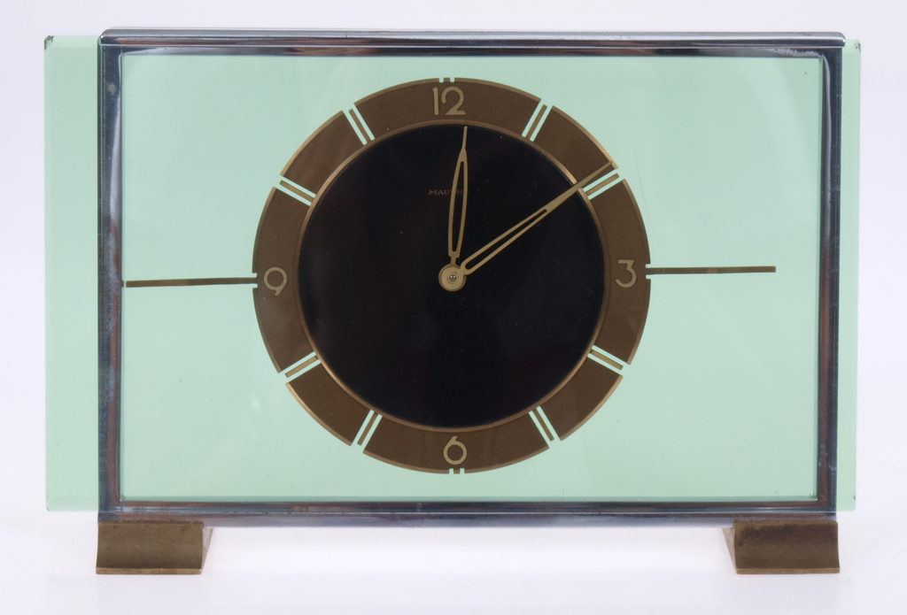 Art-deco style clock