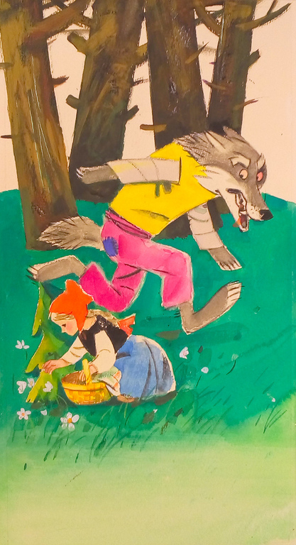 Красная Шапочка и волк