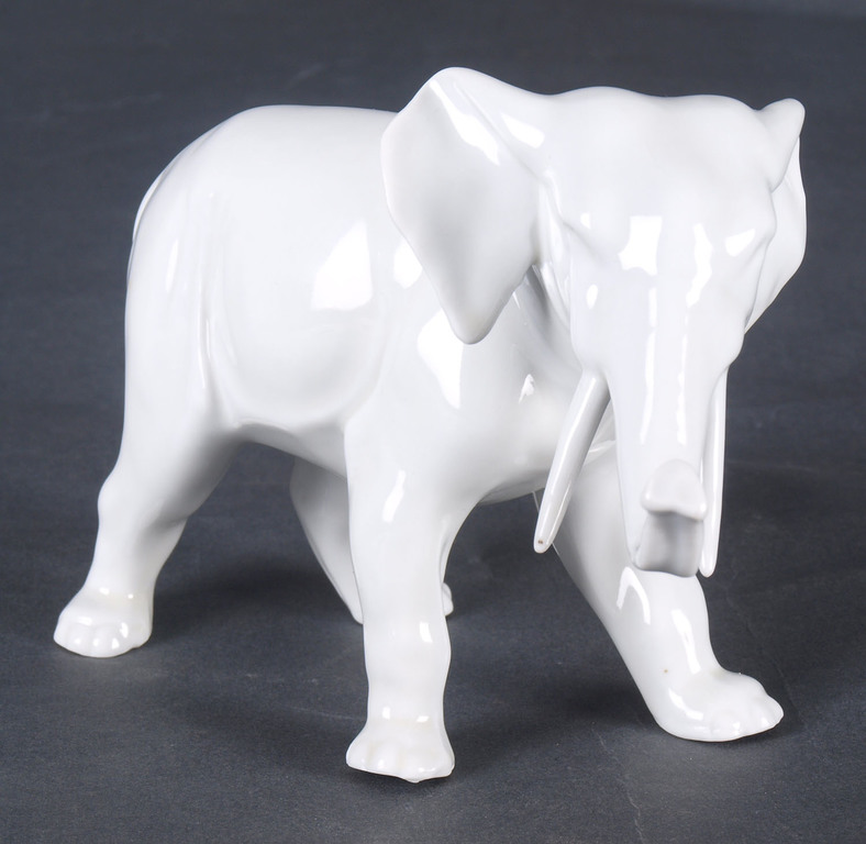 Porcelain figure Elephant”
