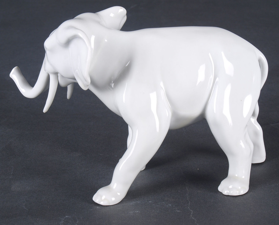 Porcelain figure Elephant”