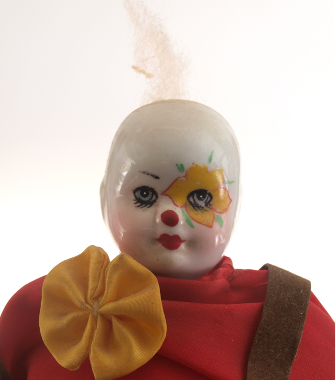 Doll with a porcelain head