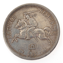 Silver coin - 5 Penki Litai