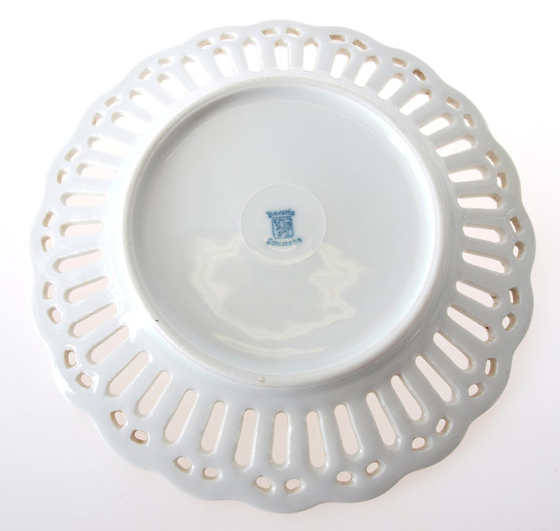 Porcelain dessert plate set 