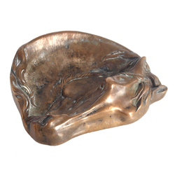 Bronze ashtray “Horse head”