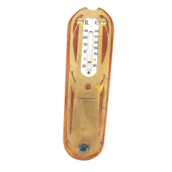 Art Nouveau wall thermometer