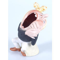 Бисквитная фигурка-миска “Человек с больной зубе”
