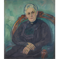 Minnas Rēberes kundzes portrets