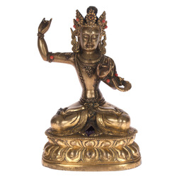 Tibetan bronze figure 