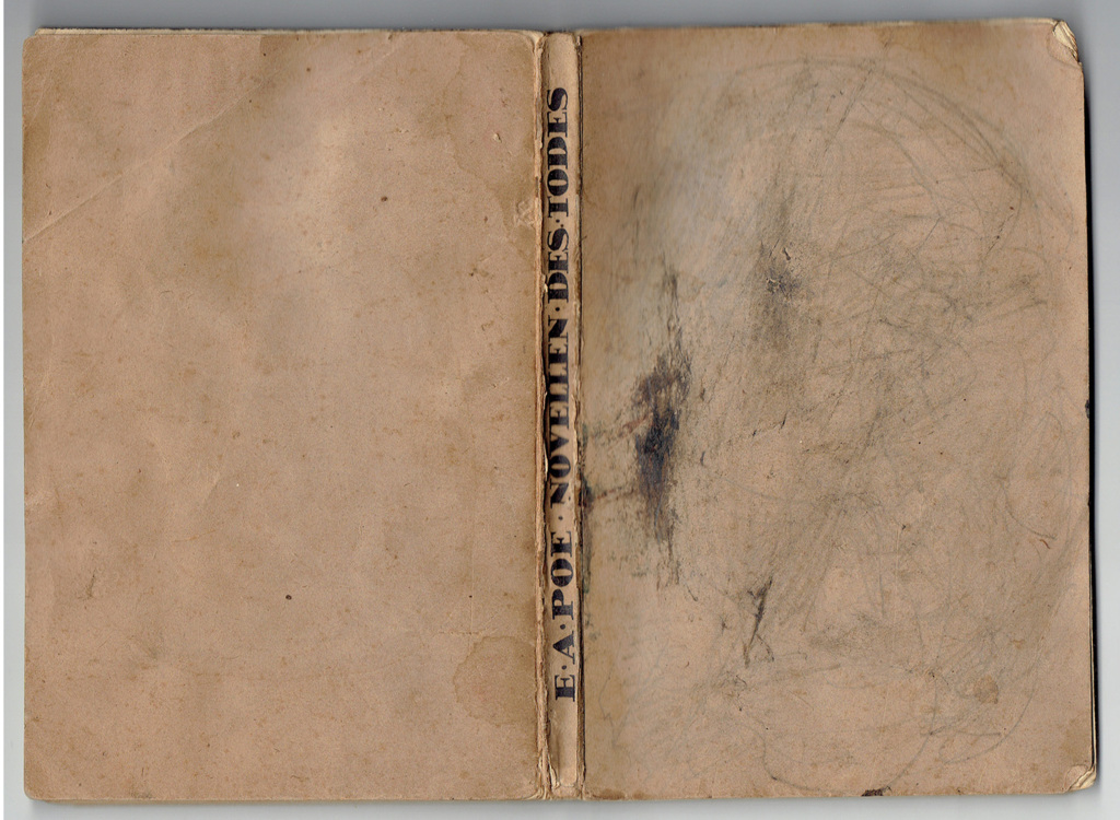 Book that once belonged K.Ubanam „Edgar Allan Poe Novellen Des Tode”