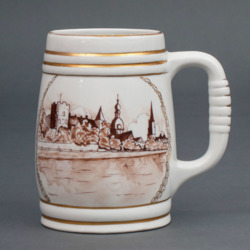 Porcelāna alus kauss “Rīga”