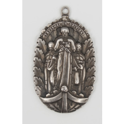 Silver pendant/Award - For Fatherland and Freedom