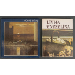 Grāmatas „Līvija Endzelīna” un „Romis Bēms akvareļi”