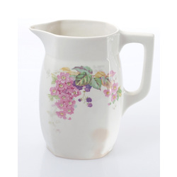 Faience juice jug