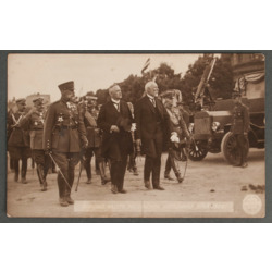 Postcard „Finnish president visit to Riga with Latvian President Janis Čakste”