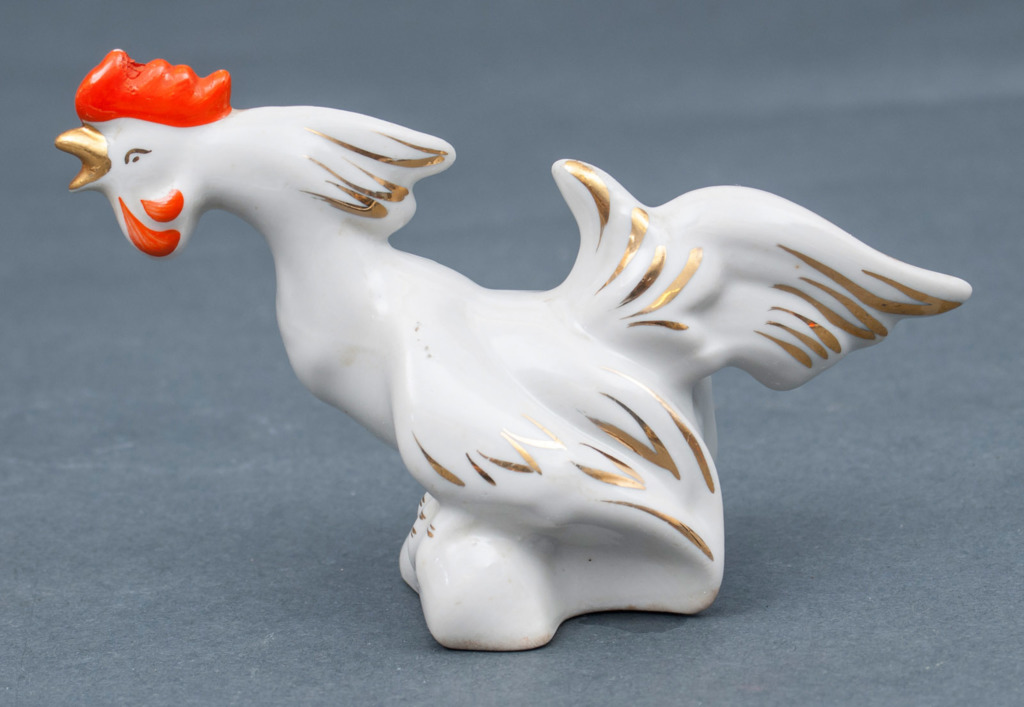 Porcelain figure 'Rowdy Rooster'