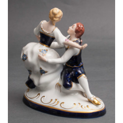 Porcelain figure “In love”