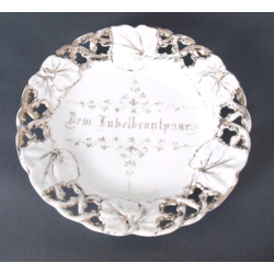 Porcelāna šķīvis “Sudrabkāzas”