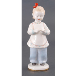 Porcelain figure “First counting”