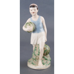 Porcelain figure “Boy with watermelons”