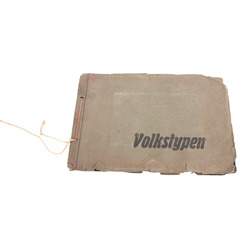 Drawing album “Volkstypen”