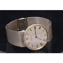 Rare and collectable Chopard gold watch with diamond bezel