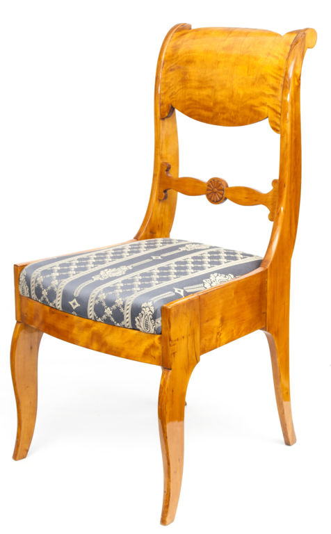 Couple of Biedermeier style chair's 