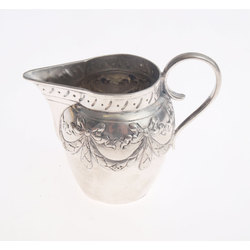 Silver cream jug