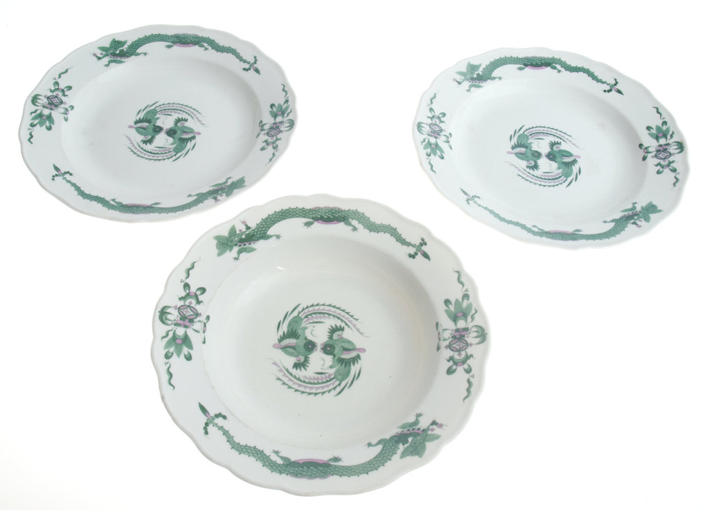 Porcelain plate (3 pcs.)