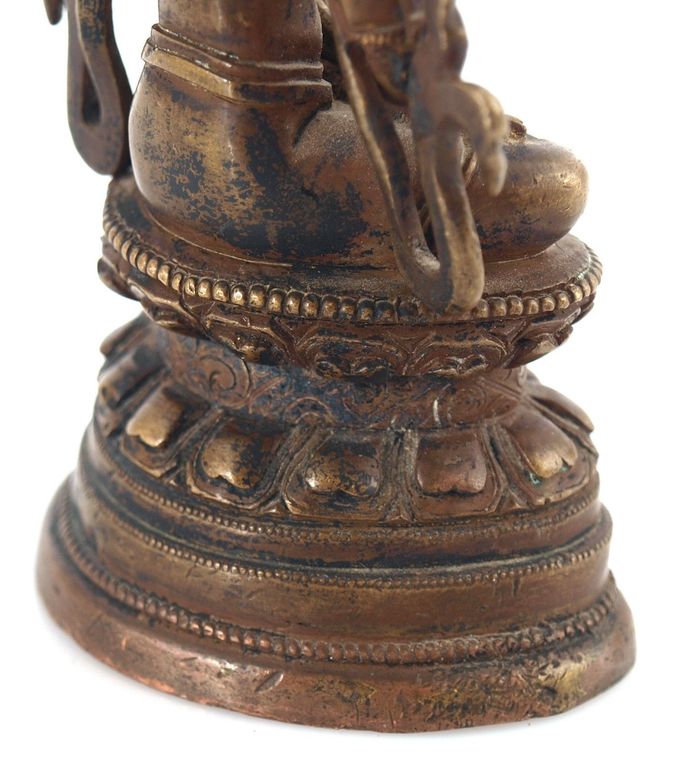 Antique Tibetian Buddhism copper figure Tara