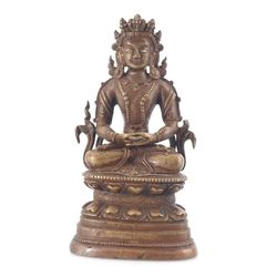 Antique Tibetian Buddhism copper figure Tara