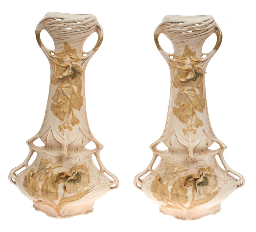 Set of Art Nouveau style vases (3 pcs.)