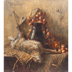 Still life with hunting