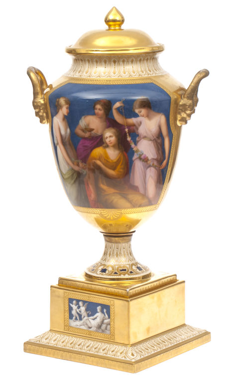 Vienna porcelain vase