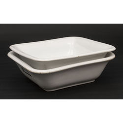 Porcelain bowls for potatoes (2 pcs.)