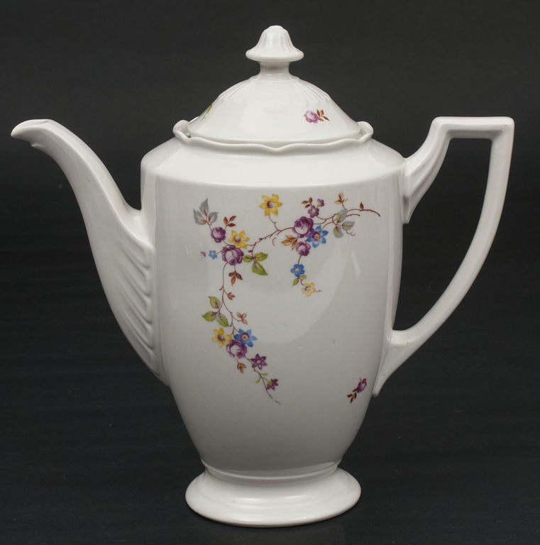 Porcelain teapot ''Flowers''