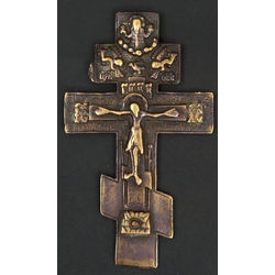 Православный крест-икона