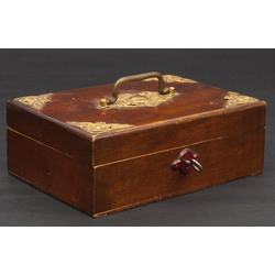 Wooden Box with key 