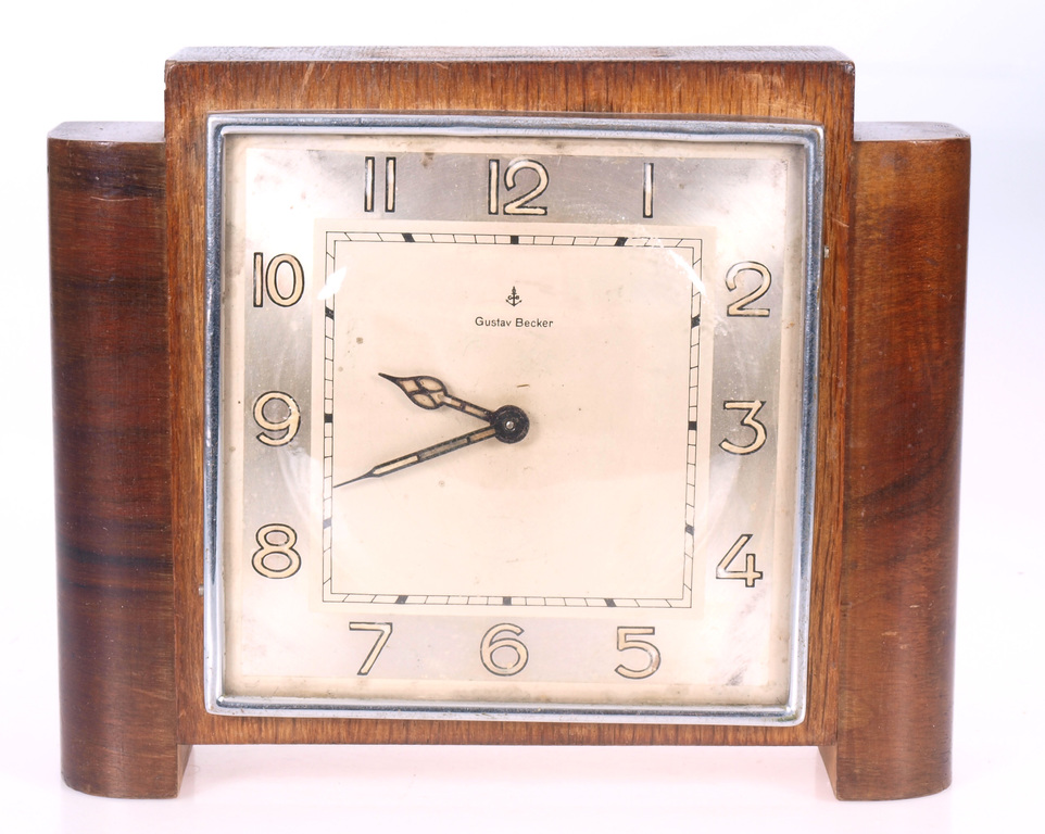 Table clock ''Gustav Becker''
