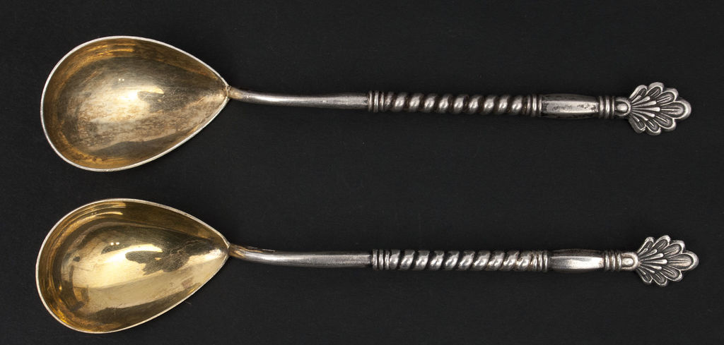 Silver spoons (2 piec.)