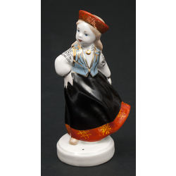 Porcelain figure “Girl in a folk costume”