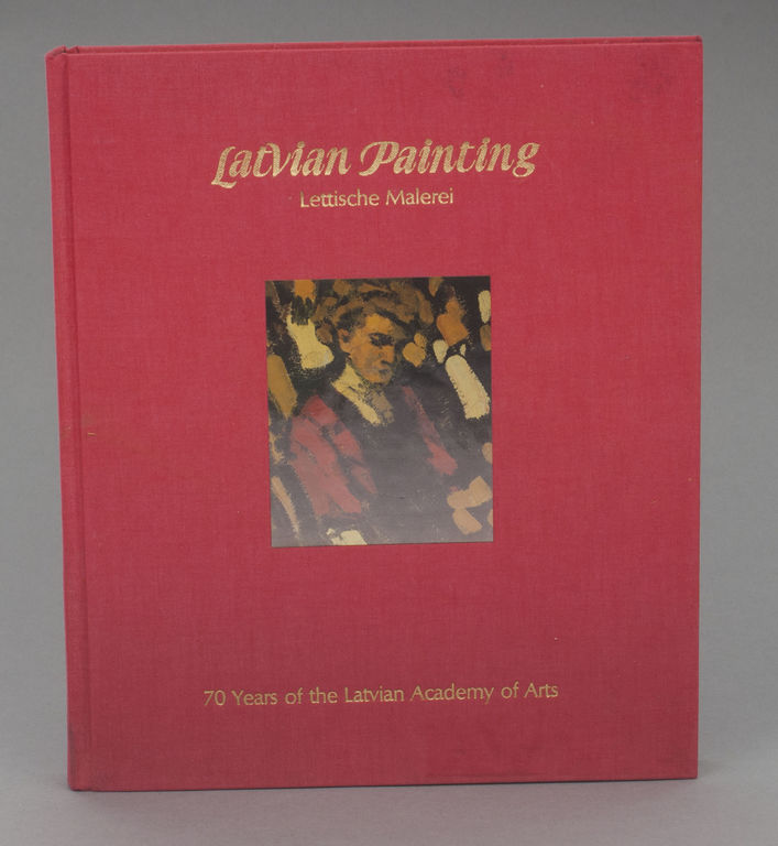 Книга 'Latvian painting' 